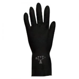 Image of Polyco Gloves Rubber Size 9 Black