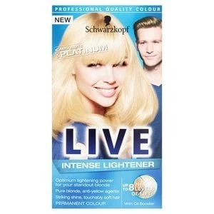 Image of Schwarzkopf LIVE Intense Lightener 00A Absolute Platinum Blonde