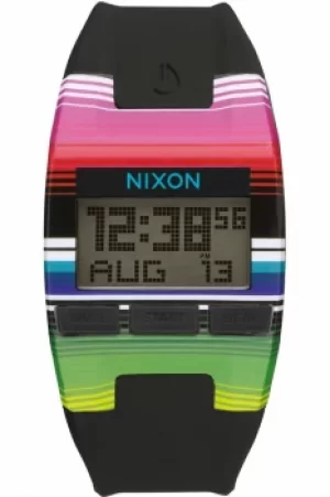 Image of Unisex Nixon The Comp S Chronograph Watch A336-2229