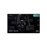 Image of EPOS H6 PRO Closed Headset and GSX 300 Soundcard Audio Bundle - Black