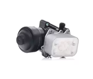 Image of FEBI BILSTEIN Housing, oil filter febi Plus 109394 VW,AUDI,SKODA,Passat Variant (3C5),GOLF VI (5K1),Polo Schragheck (6R1, 6C1),TIGUAN (5N_)