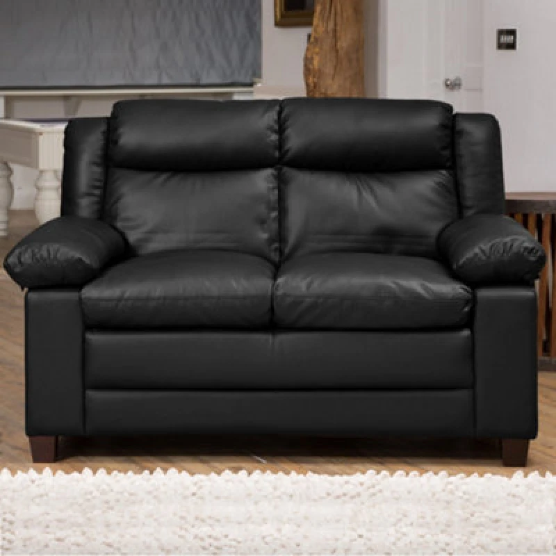 Image of Artemis Home Standish 2 Seat Sofa in Black Unisex