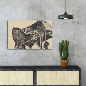 Image of FAMOUSART-055 Multicolor Decorative Canvas Painting