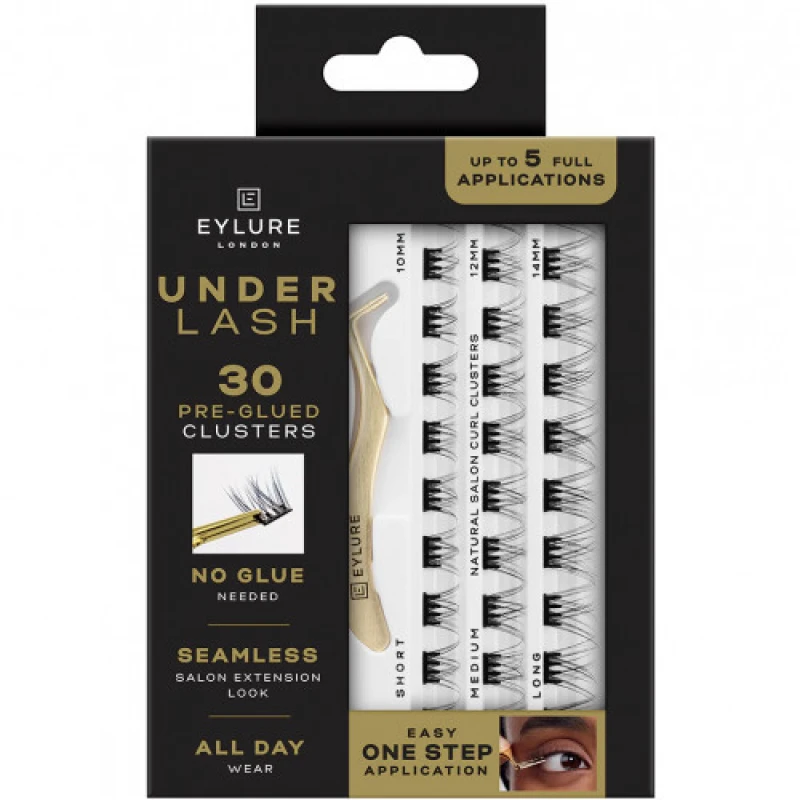 Image of Eylure Underlash Pre-Glued Natural Clusters 30 pcs