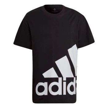 Image of adidas Essentials Giant Logo T-Shirt Mens - Black