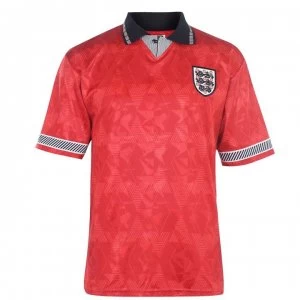 Image of Score Draw England 90 Away Jersey - Red
