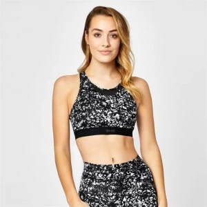 Image of USA Pro Medium Sports Bra - Mono Scrawl