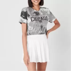 Image of Fabric City Tie Dye T Shirt Womens - Grey