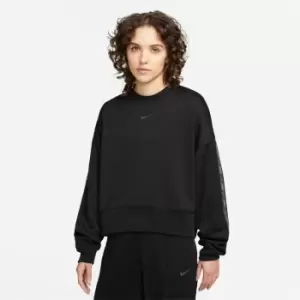 Image of Nike Tape Crew Sweater Womens - Black
