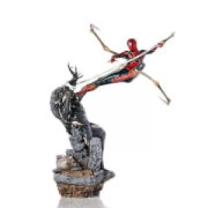 Image of Iron Studios Avengers: Endgame BDS Art Scale Statue 1/10 Iron Spider vs Outrider 36cm