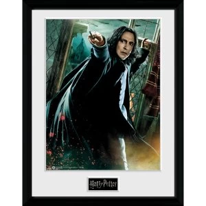 Image of Harry Potter Snape Wand Framed Collector Print