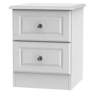 Image of Robert Dyas Berryfield Ready Assembled 2-Drawer Bedside Table