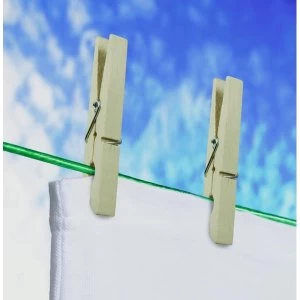 Image of SupaHome Deluxe Wooden Clothes Peg