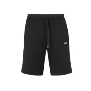 Image of BOSS Headlo 2 Fleece Shorts - Black