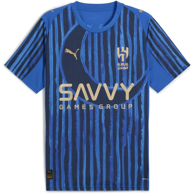 Image of Puma x KidsSuper Al Hilal Home Shirt 2025 2026 Adults Blue/Navy male XS