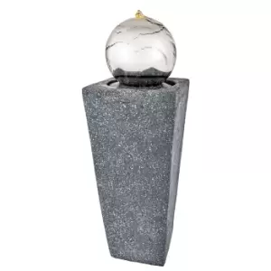 Image of Outdoor Living UK Mains Powered Tower 78cm Water Fall