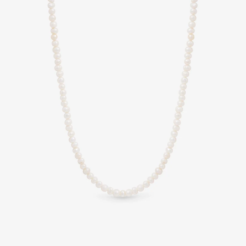 Image of Jon Richard Gold Plated Real Freshwater Seed Pearl Necklace Bead Bracelets One Size Gold 71742910000