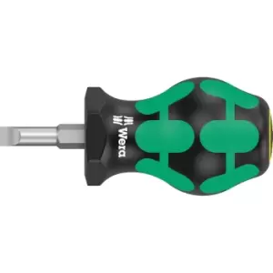 Image of Wera 335 Stubby Slotted Screwdriver 5.5mm 24.5mm