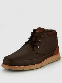 Image of Barbour Nelson Lace Up Boots - Brown, Size 9, Men