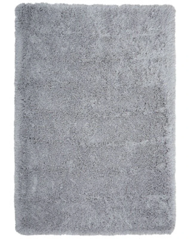 Image of Beliani Shaggygy Rug Cide Light Grey 160 X 230 Cm