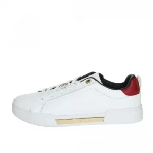Image of TOMMY HILFIGER Sneakers Women White Pelle