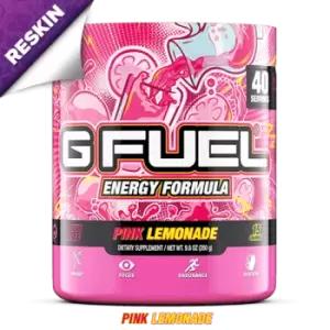 Image of G Fuel Pink Lemonade Tub (40 Servings) Elite Energy and Endurance Formula