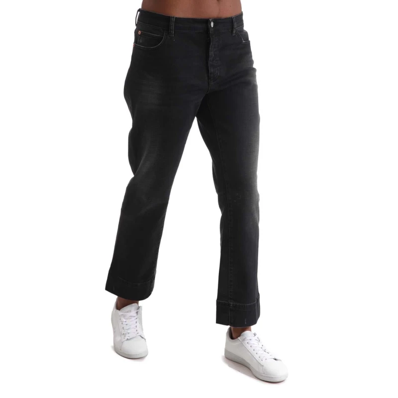 Image of Emporio Armani J45 Regular-Fit Jeans - Blue Blue ONE SIZE