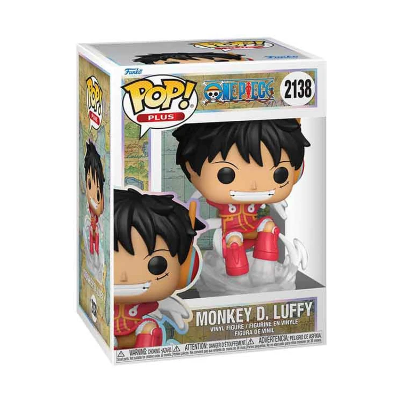 Image of AJ Toys & Books Funko One Piece POP! Plus Animation Figure Luffy (Egg)