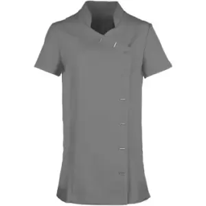 Image of Premier Womens/Ladies *Orchid* Tunic / Health Beauty & Spa / Workwear (14) (Dark Grey) - Dark Grey