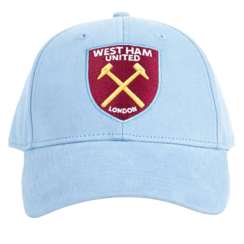 Image of West Ham United FC Mens MVP Cap in Light Blue Light Blue Male One Size