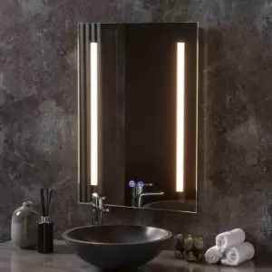 Image of Yearn Mirrors Yearn Classic LED Portrait Bathroom Mirror With Anti-fog 50(w)x70Cm(h)