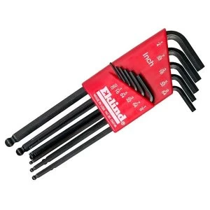 Image of Eklind Ball End Hexagon Key Set of 13 Imperial (1/16-3/8in)