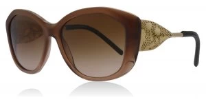 Image of Burberry BE4208Q Sunglasses Brown 317313 57mm
