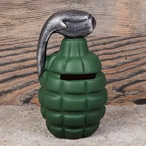 Image of Miltary Heritage Green Mini Grenade Money Box