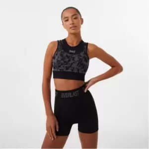Image of Everlast Camo Sports Bra - Black