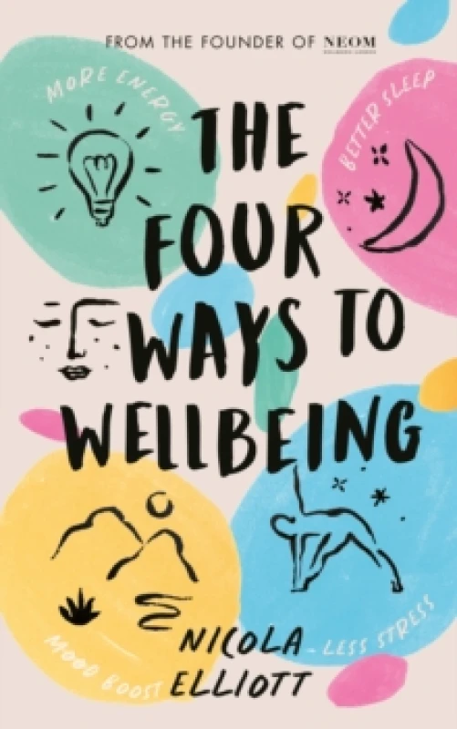 Image of The Four Ways to Wellbeing. Hardback. By Nicola Elliott Books