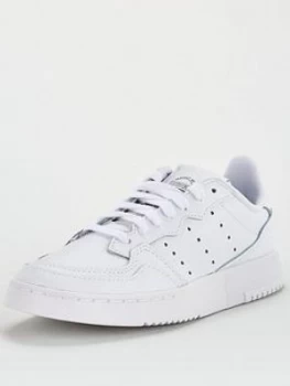 Image of adidas Originals Supercourt Junior Trainers - White, Size 3