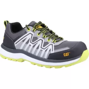 Image of Caterpillar Mens Charge S3 Safety Trainer Lime Size 8