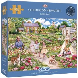 Image of Gibsons Childhood Memories Jigsaw Puzzle - 500 Pieces