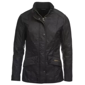 Image of Barbour Womens Cavalry Polarquilt Jacket Black 18