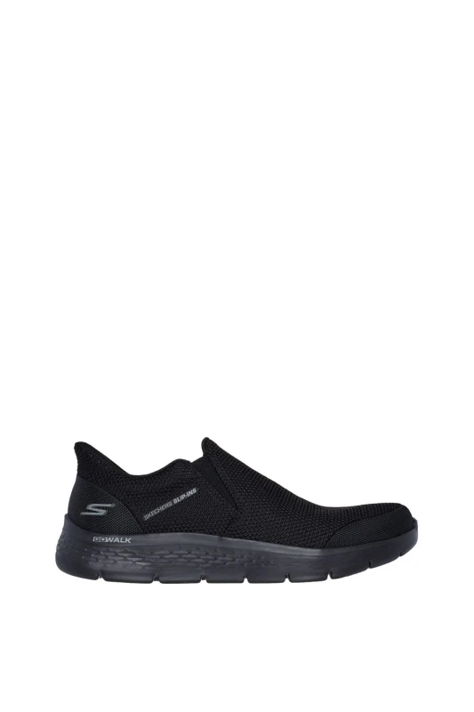 Image of Skechers Go Walk Flex Slip Ins Mens - Black 8