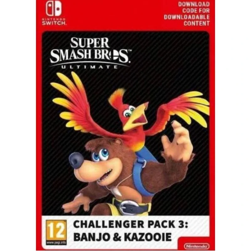 Image of Nintendo Super Smash Bros Ultimate Challenger Pack3 Banjo-Kazooie DLC