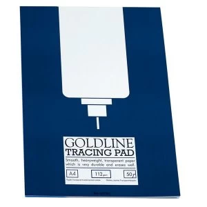 Image of Goldline Heavyweight Tracing Pad 112gsm 50 Sheets A4 Ref GPT3A4Z
