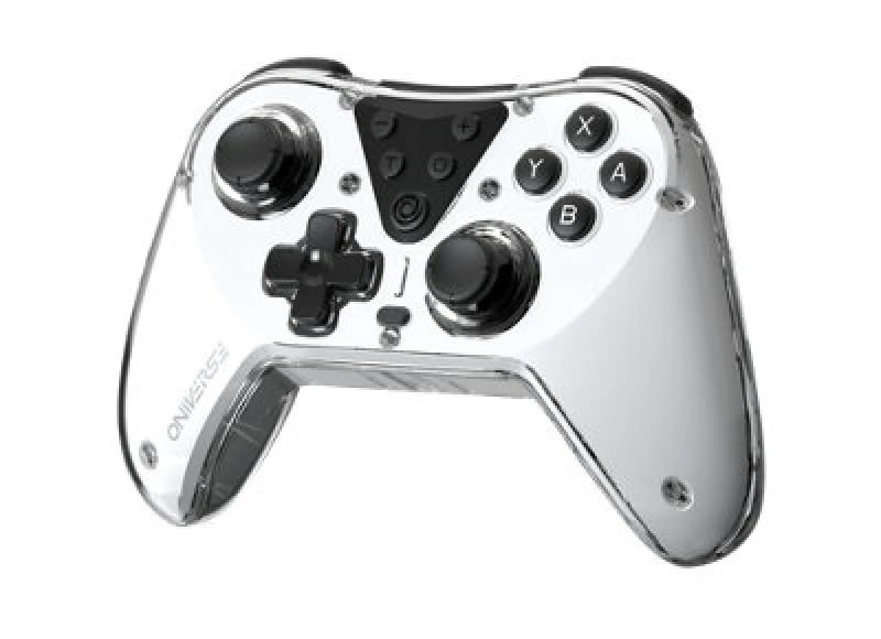 Image of Oniverse Astralite White Wireless Bluetooth Controller & Charging Station For Nintendo Switch, Pc, Mobile