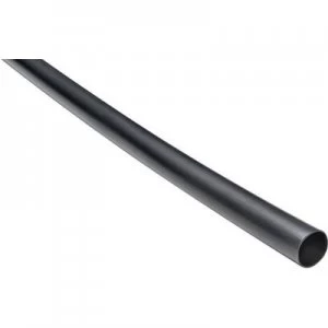 Image of Heatshrink adhesive Black 6mm Shrinkage31 HellermannTyton 315 13002 TA37 62 BK 1200 1 m