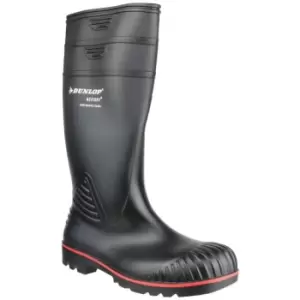 Image of Acifort Heavy Duty Full Safety Wellington Black Size 6.5