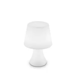 Image of Live LED 1 Light Outdoor Table Lamp White IP65