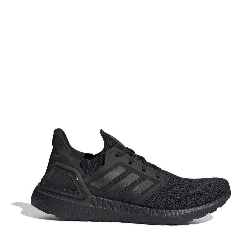 Image of adidas Ultraboost 20 Shoes Mens Black/Red male 9.5 (44)