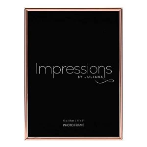 Image of 5" x 7" - Copper Plated Thin Edged Photo Frame