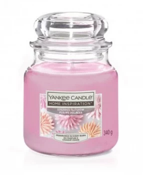 Image of Home Inspiration Medium Jar Candle - Sugared Blossom